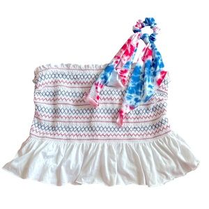 🎇America! Tube Top & Scrunchie Tie 🎆